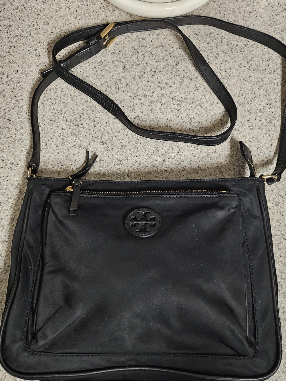 Tory Burch Black Crossbody Shoulder Bag